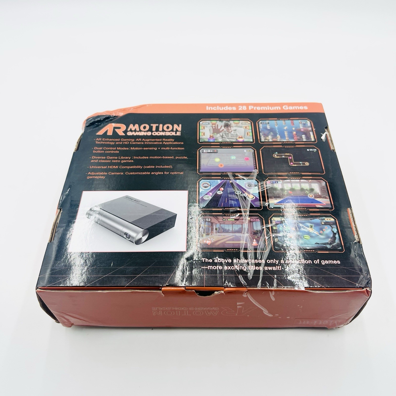 AR Motion Gaming Console Plug & Play Video Game System for Kids & Family Fun