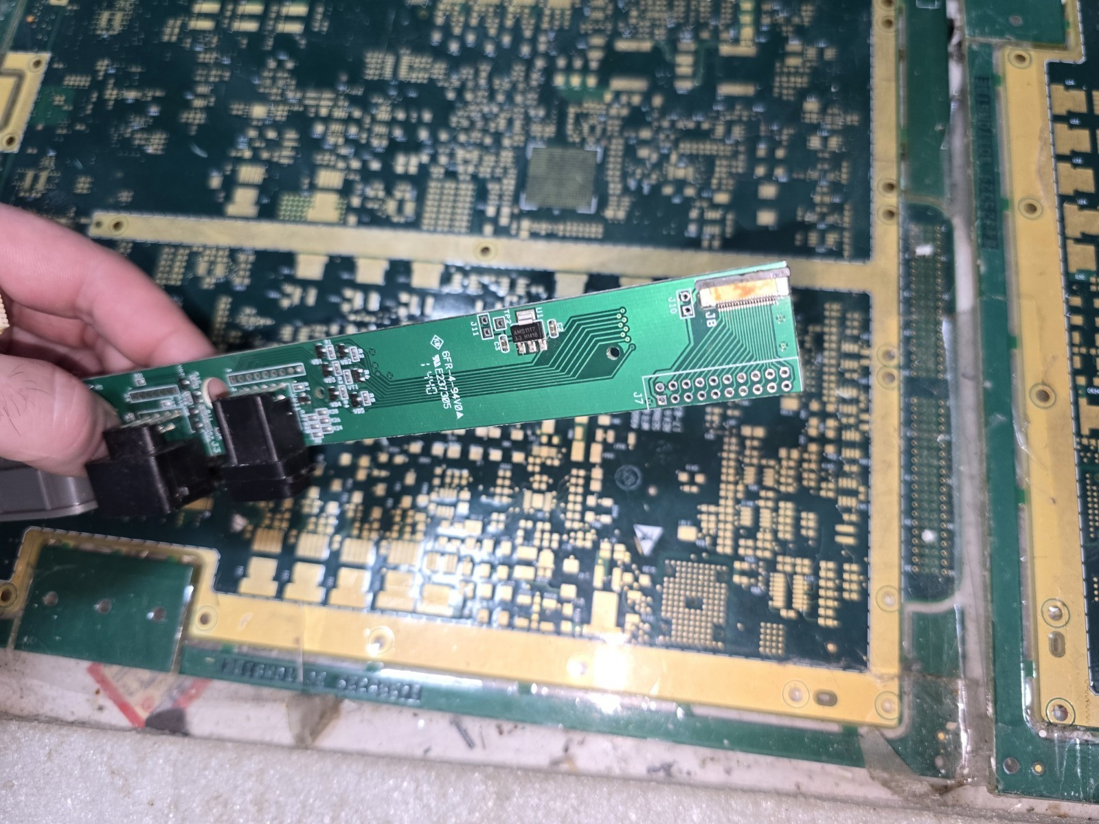Hyperkin Retron 5 Right Side Controller Port Board w/Cable ONLY-Good-Tested-READ