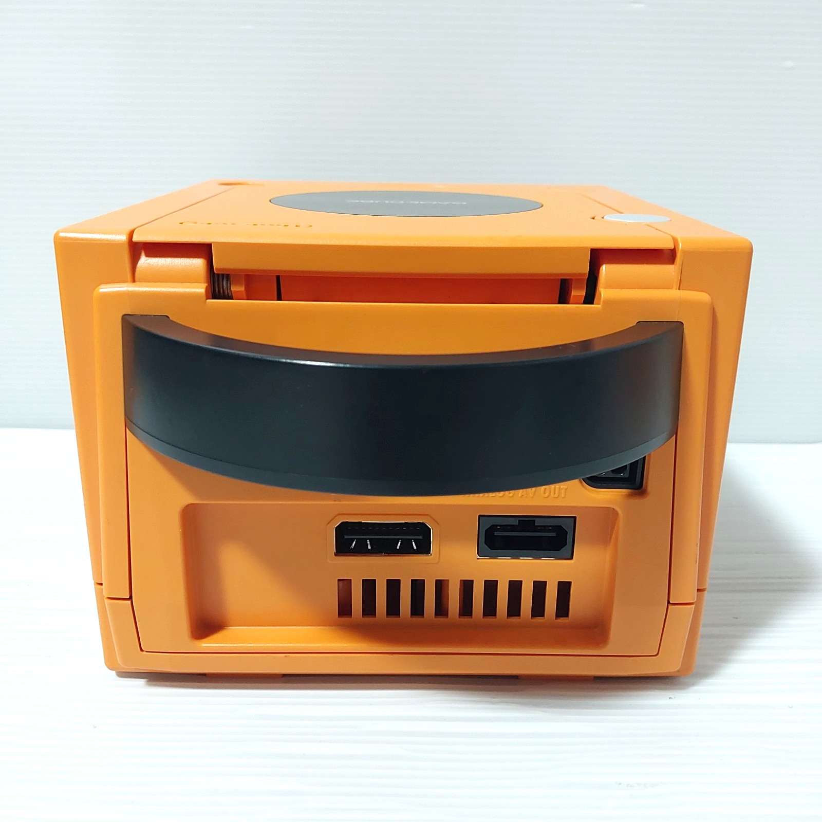 Nintendo GameCube Spice Orange Console with Gameboy player Region Free Japan