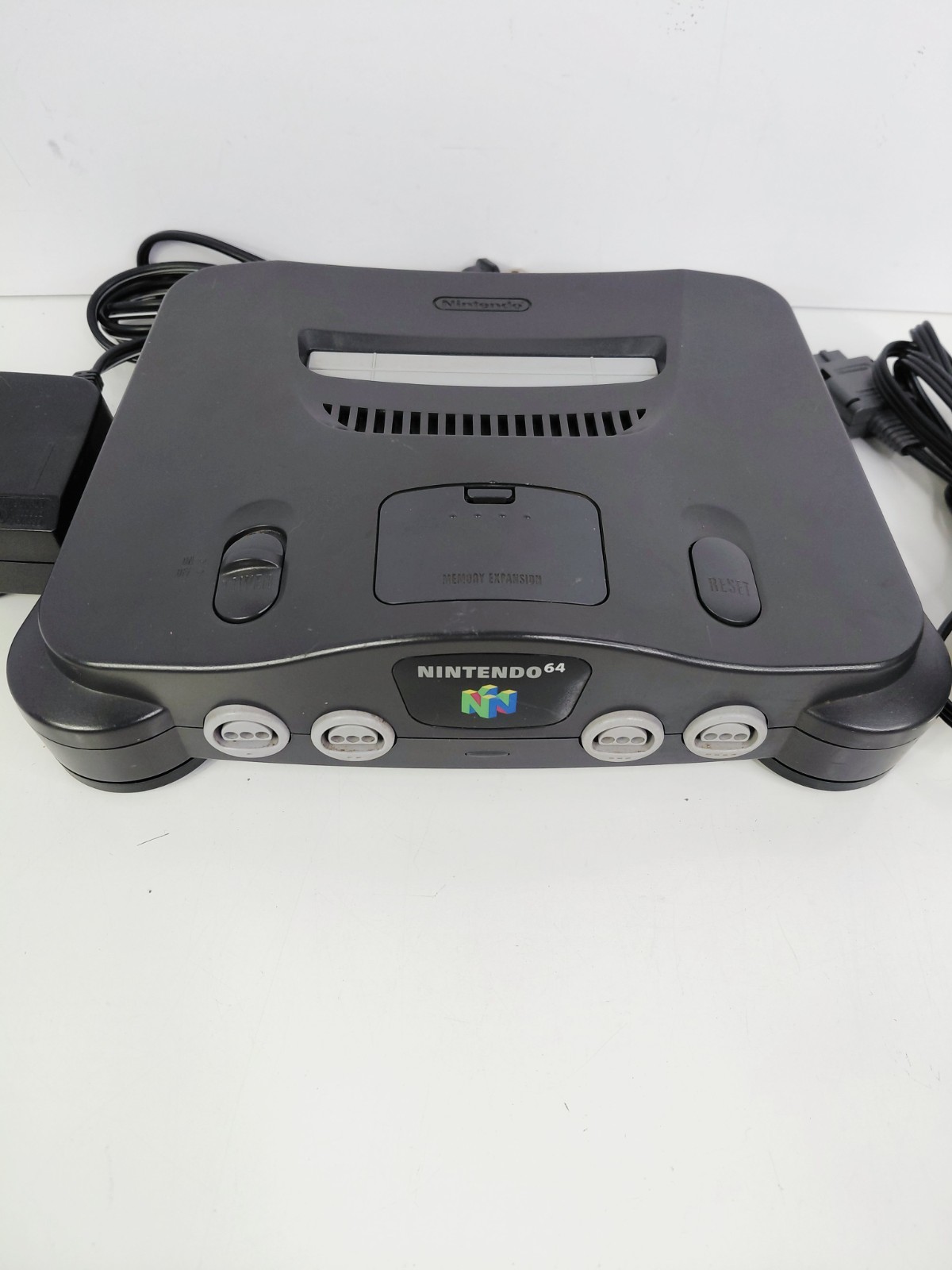 Nintendo 64 Console N64 w/ Controller Power & AV Cables Tested Working ALL OEM