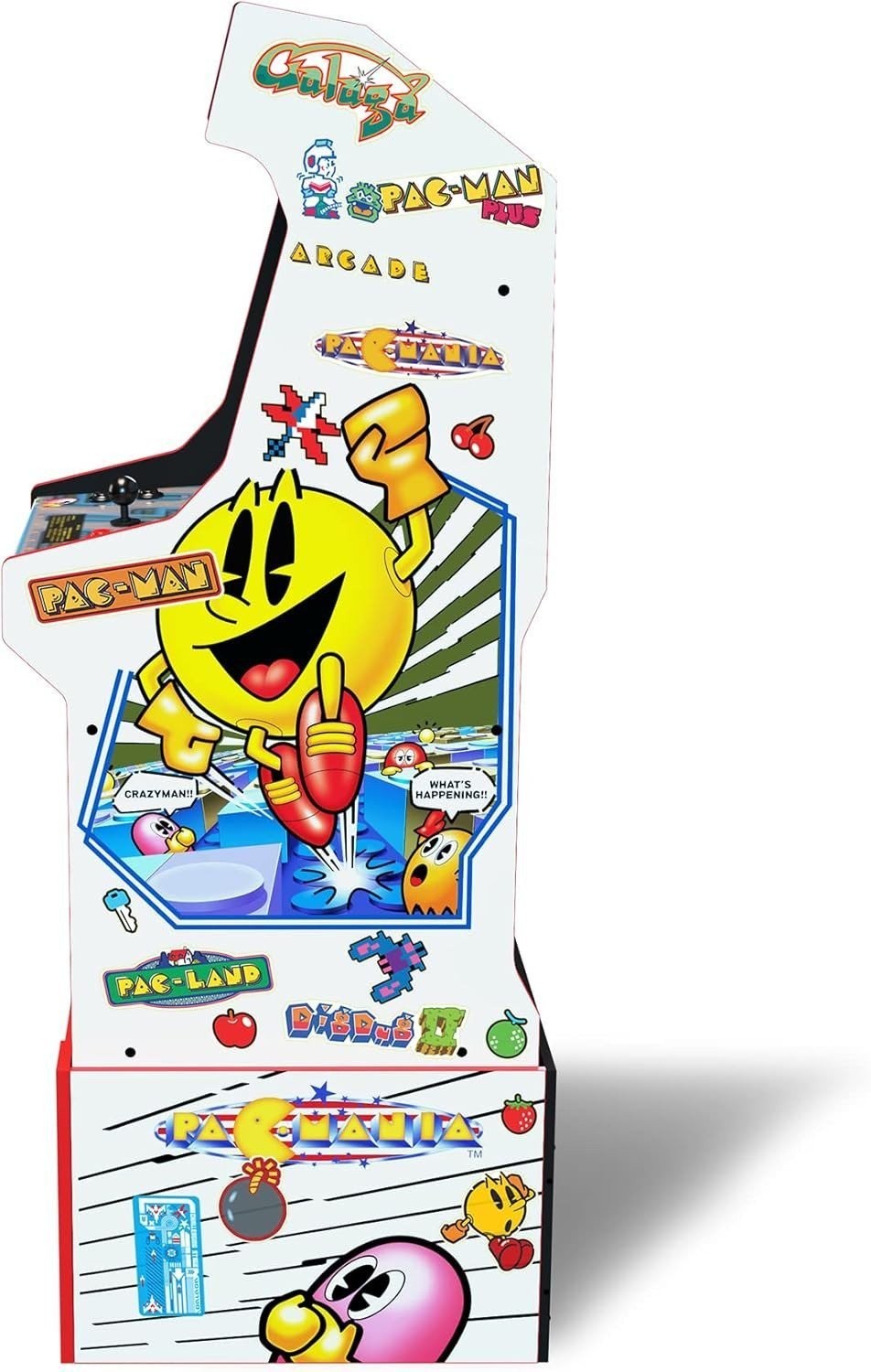 Arcade1Up PAC-MAN Customizable Arcade Cabinet WiFi 14 Games A1U