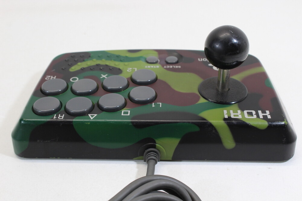 Hori Compact Joystick Meisai Controller HPS-47 Camouflage Camo PlayStation PS2