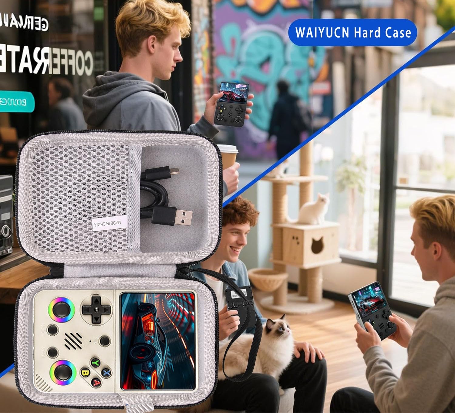 Hard Carrying Case Compatible with RG36PRO / R36S/R36MAX / R36ULTRA Retro Han…