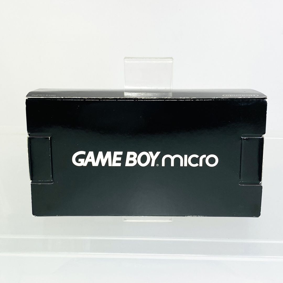 Nintendo Game Boy Micro Black OPEN BOX OFFICIAL JAPAN IMPORT GENUINE