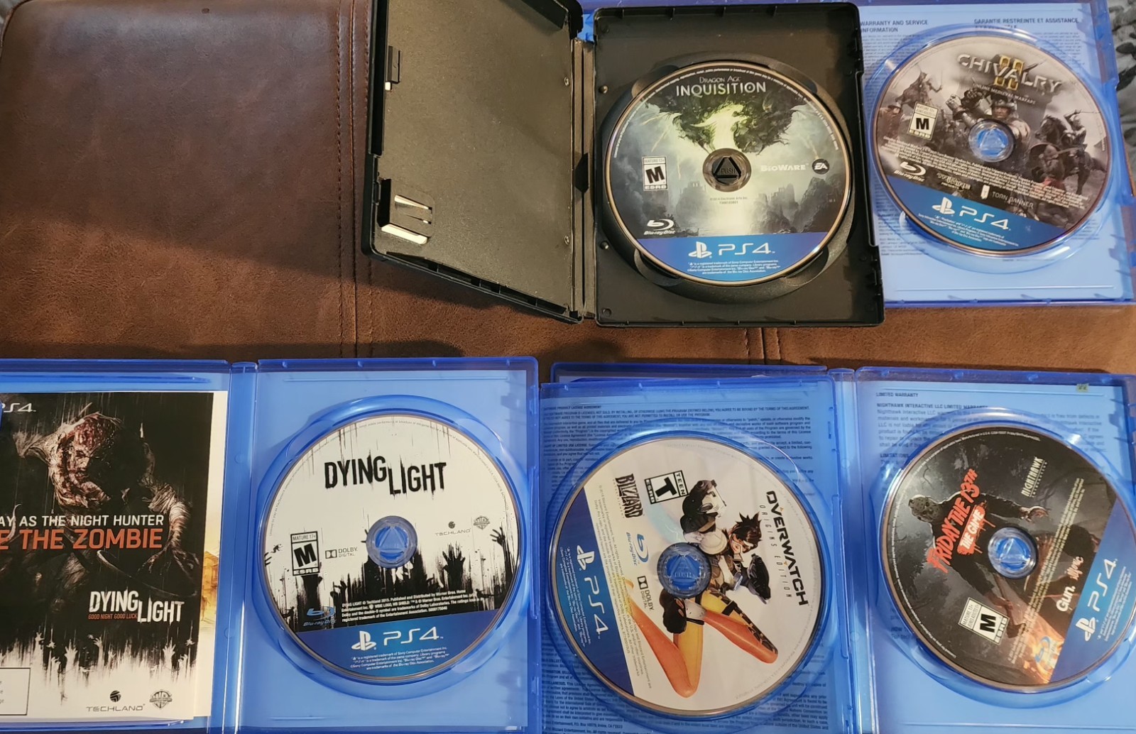 5 PS4 Games Bundle – Dragon Age Inquisition, Dying Light, Chivalry 2, + 2 More