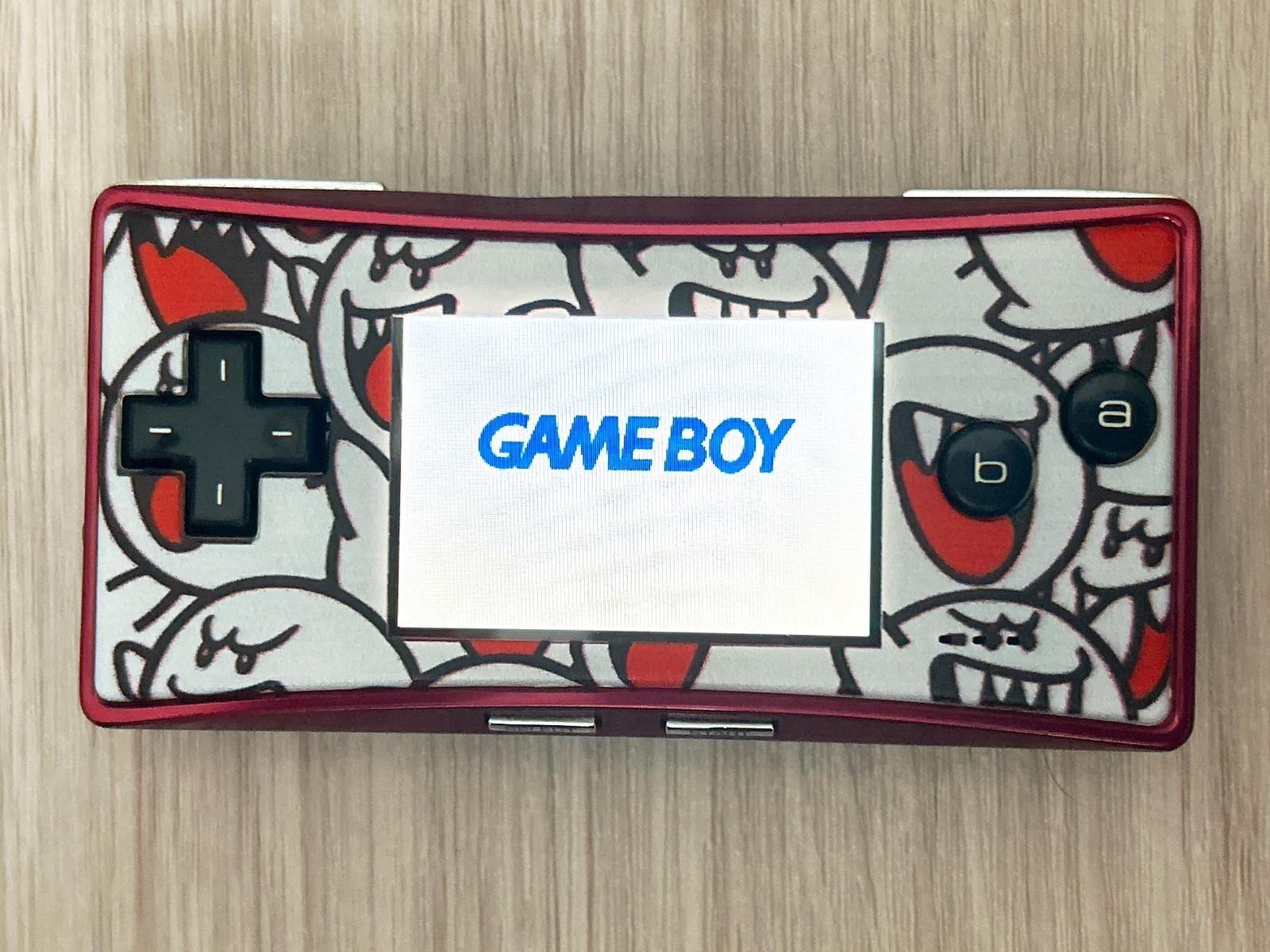 Nintendo GameBoy Micro 20th Anniversary Edition Famicom w/ Charger – Excellent