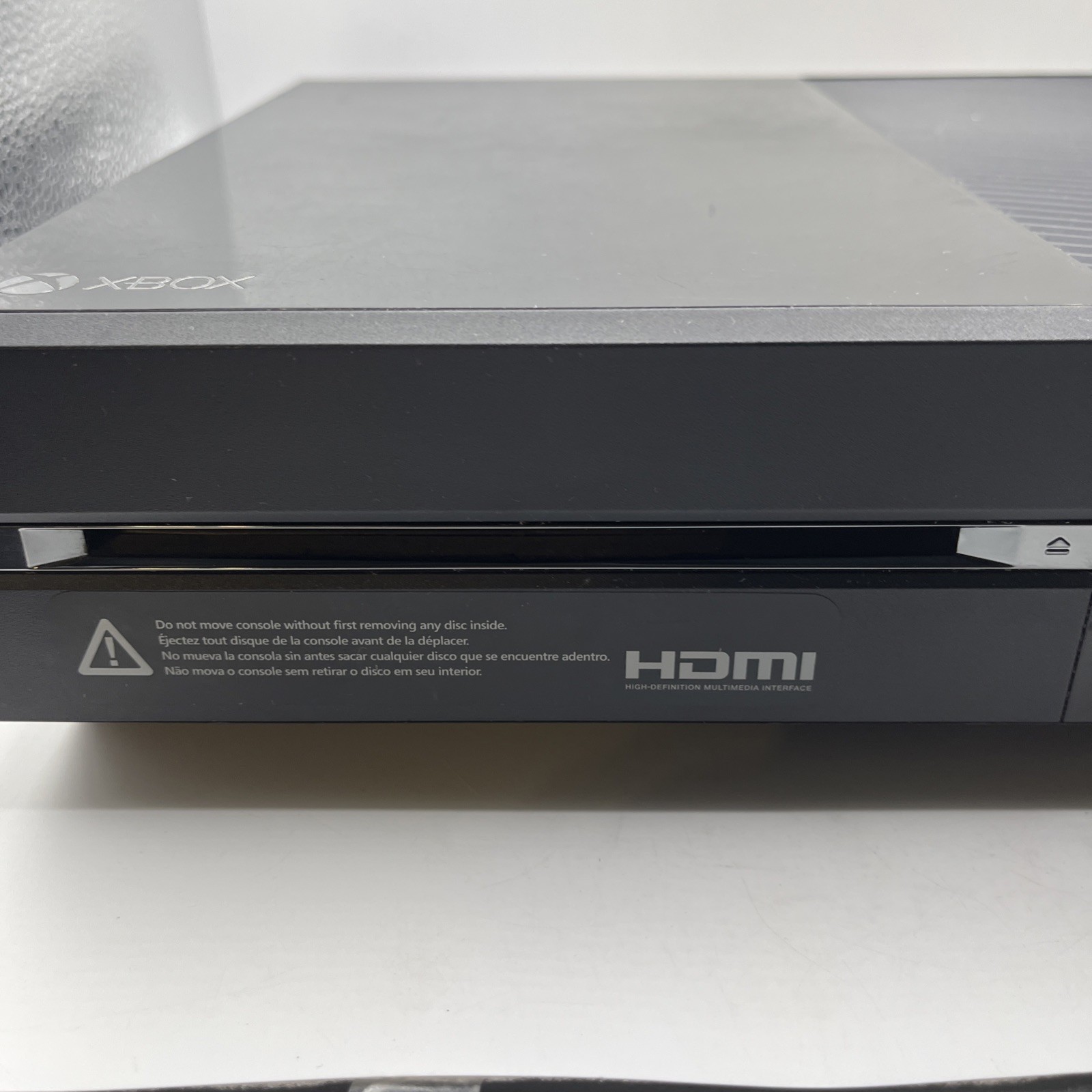 Microsoft Xbox One Console Only 365GB – Black 1540 Does Not Read Discs Tested