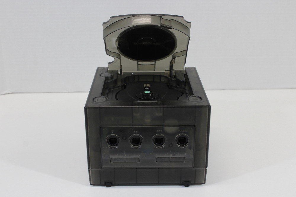 Nintendo Gamecube Console Clear Transparent Black NTSC-U/C DOL-001 GC RGB LED