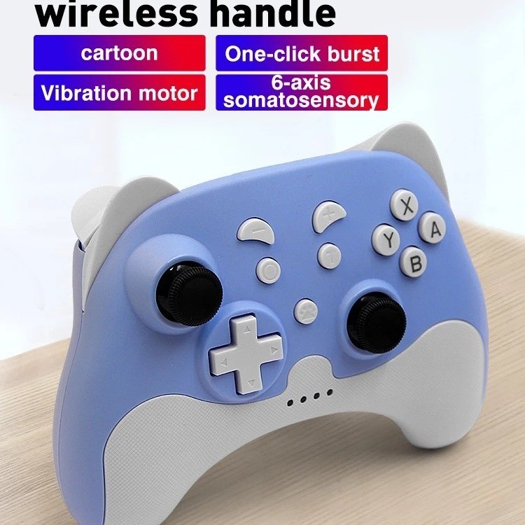 Cartoon Bluetooth Wireless Controller for Nintendo Switch / Switch Lite – ABS
