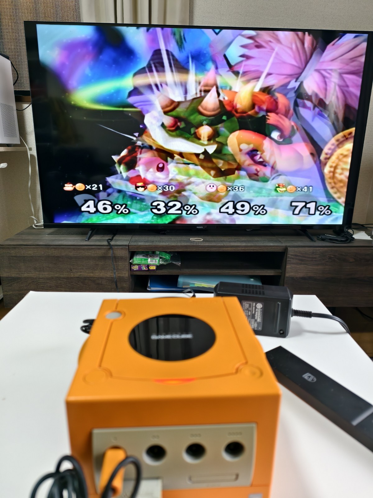 Nintendo Gamecube Spice Orange Bundle Mario Kart GC Great Condition – From Japan
