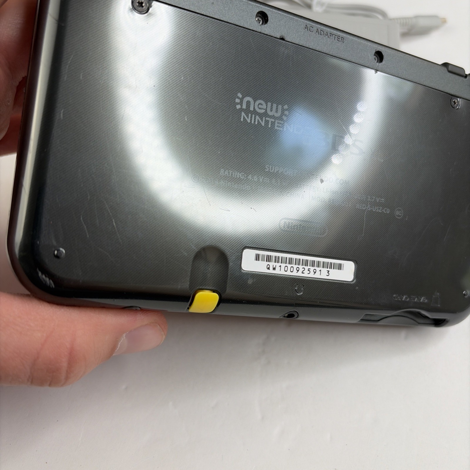 New Nintendo 3DS XL Gray Black Console Repair! READ W Charger Stylus US Version