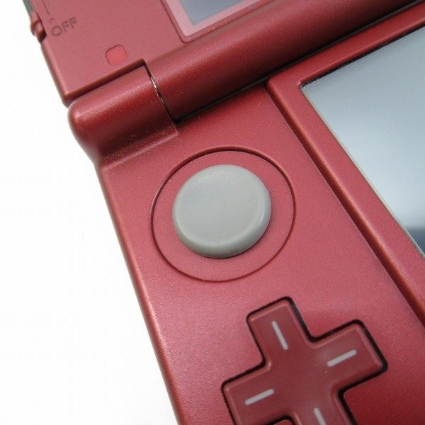 Nintendo New 3DS LL Console (RED-001/Metallic Red) Used Region Japan w/charger