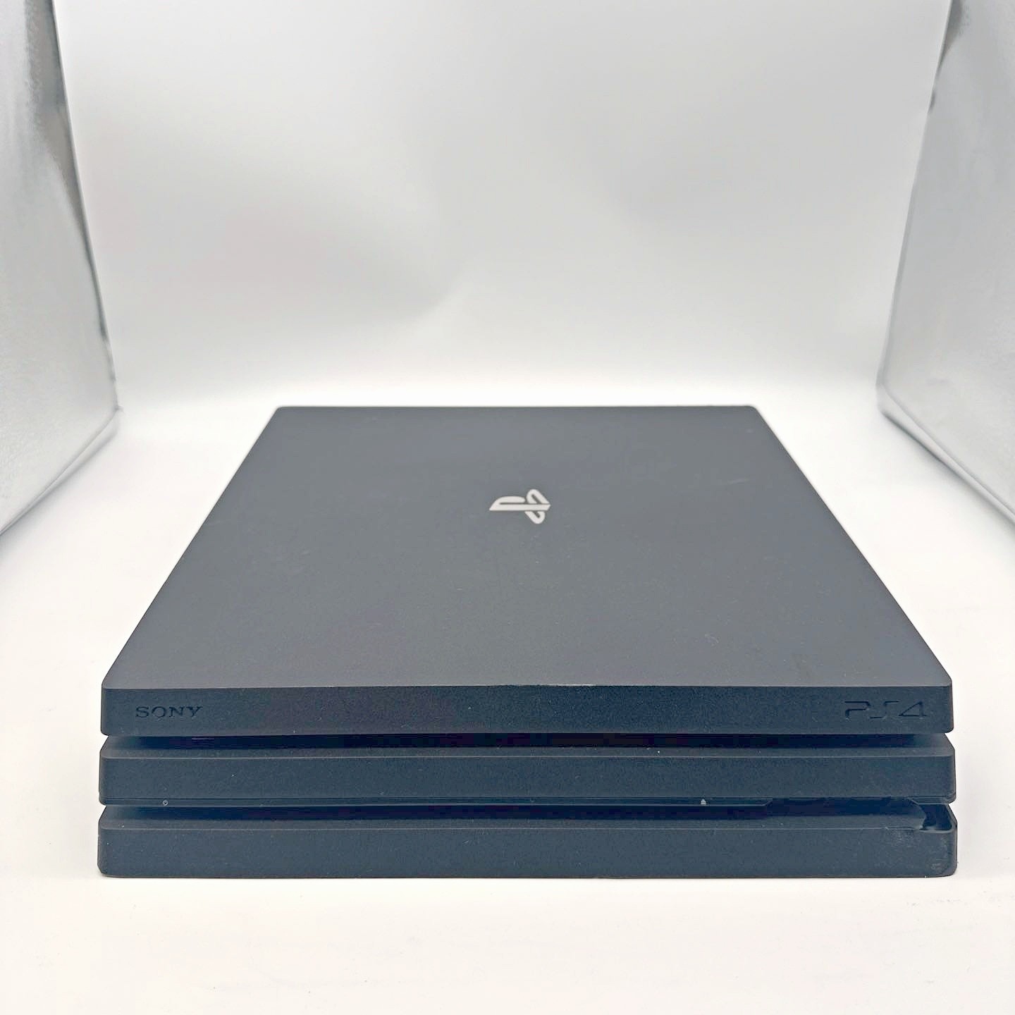 PlayStation 4 Pro 1TB with Contorller and Cables – Works, with Used Marks &Crack
