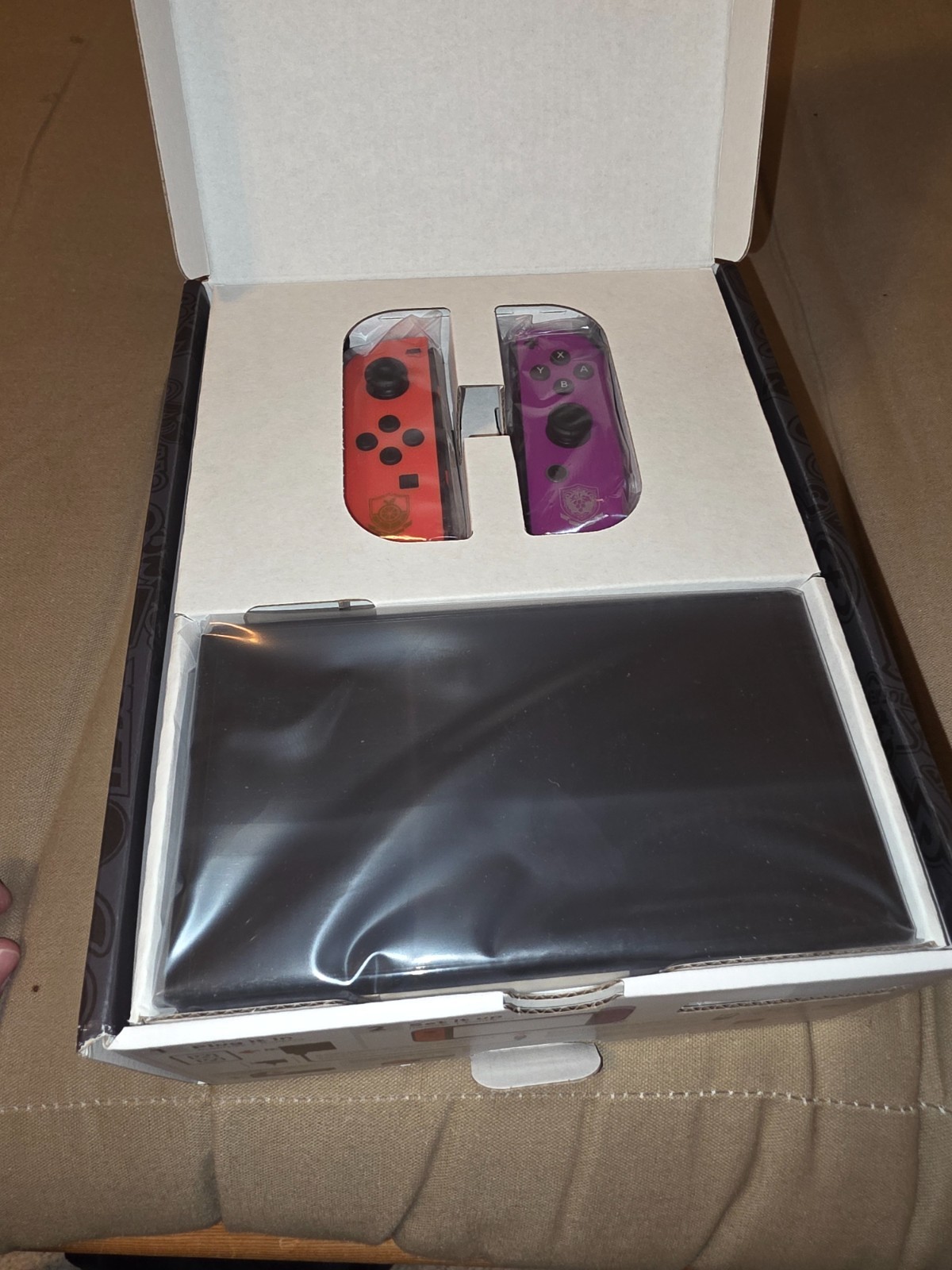 Nintendo Switch (OLED Model) HEG-001 Pokémon Scarlet & Violet Edition – 64GB…