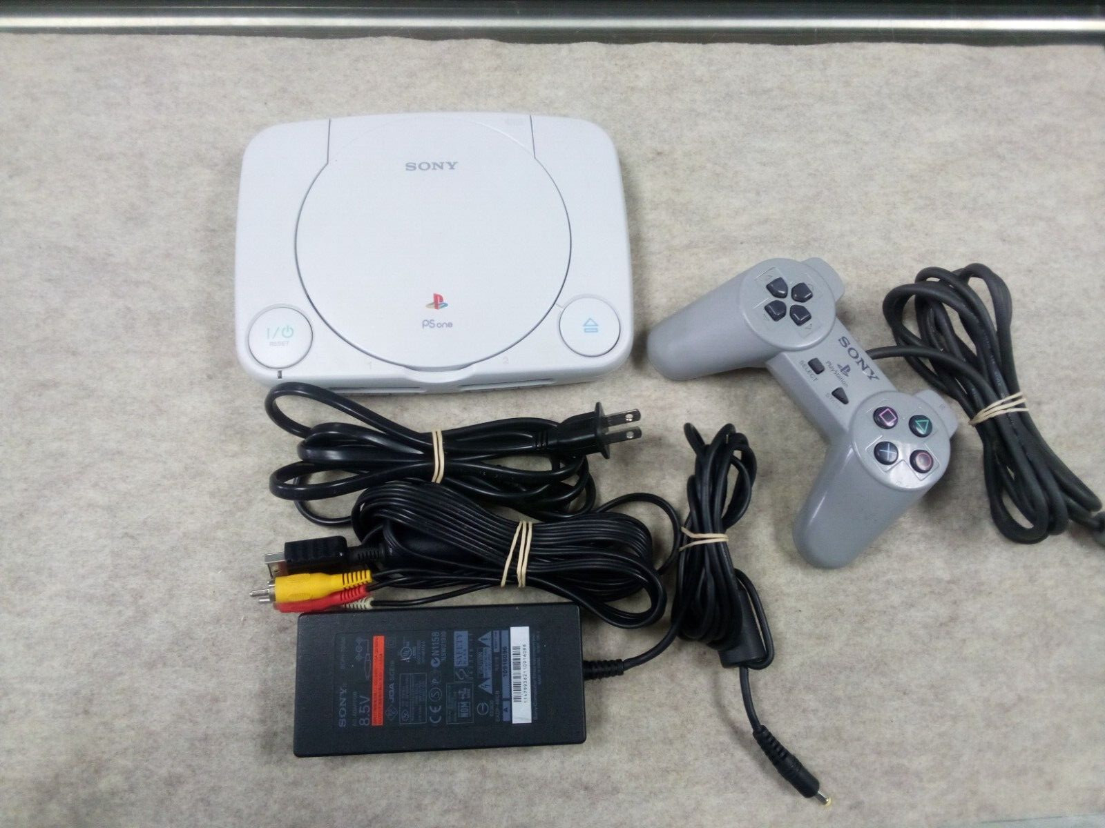 Sony Playstation PS One Video Game Console – White