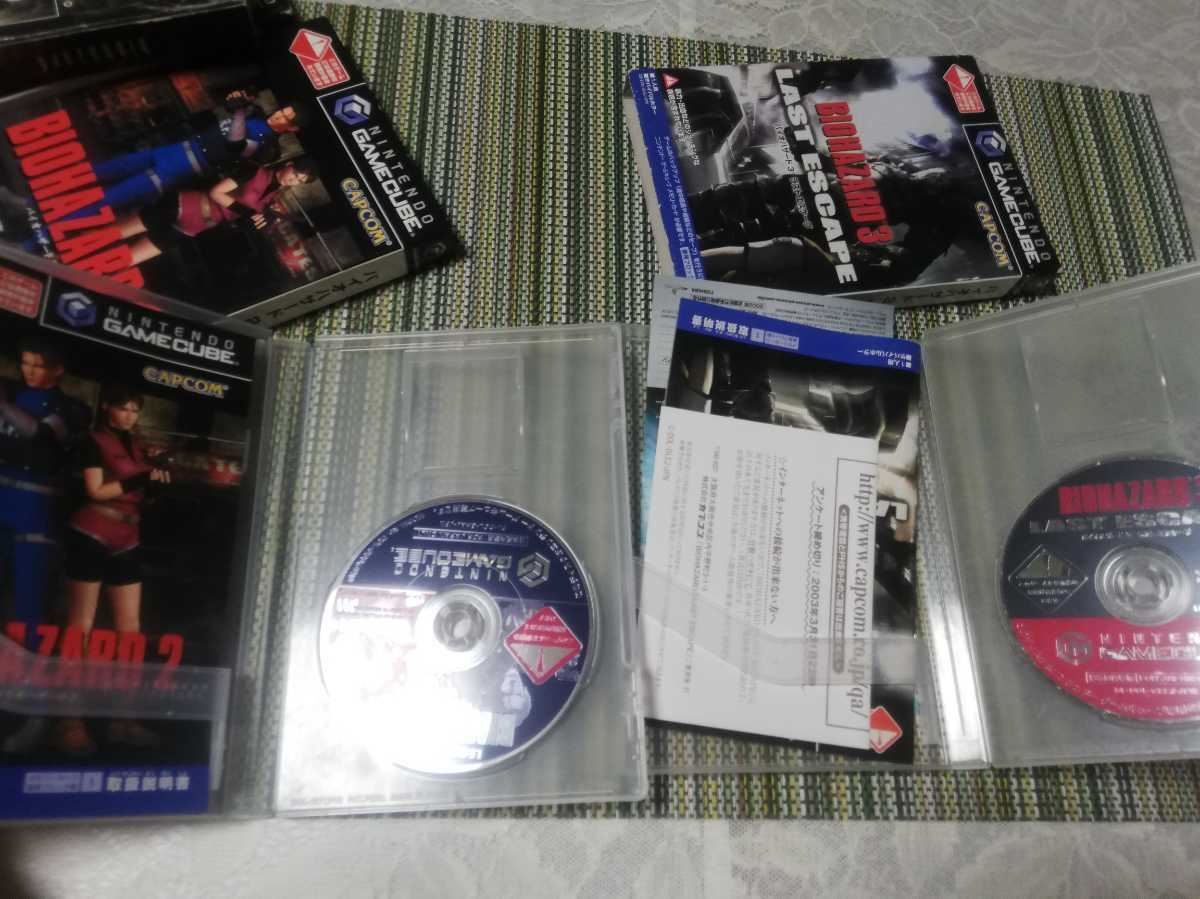 Biohazard Resident Evil 0 2 3 4 Last Code Nintendo Lot 6 Set Game Cube