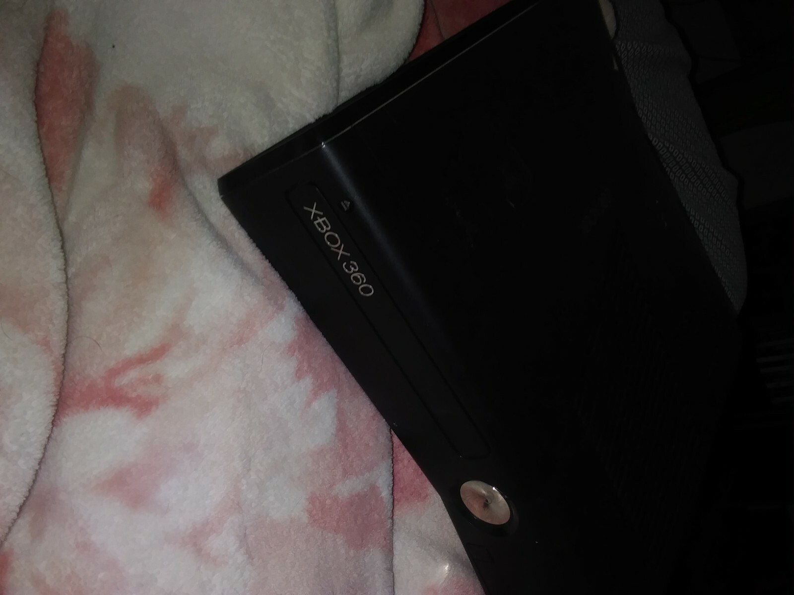 Microsoft xbox 360 black console used perfect shape