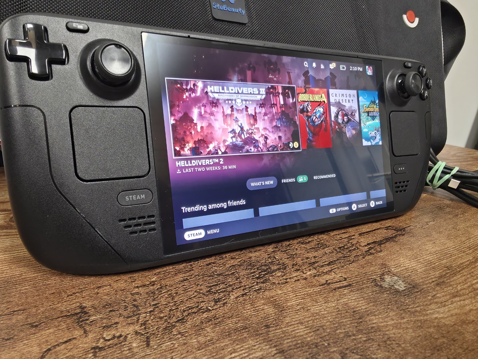 Steam Deck OLED 1TB W/ Dock, Charger and 2 cases