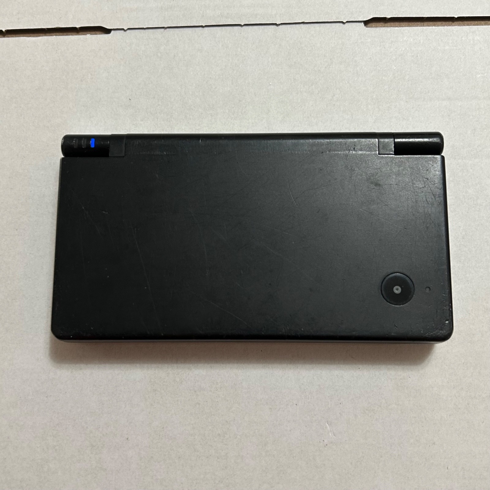 Nintendo DSi Matte Black Console TWL-001 & AC Adapter: Tested & Works
