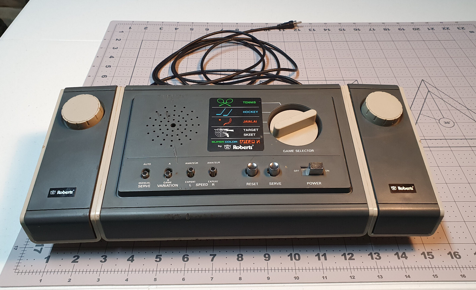 VTG Super Color Video X Roberts Video Entertainment System RARE Gun Game READ!