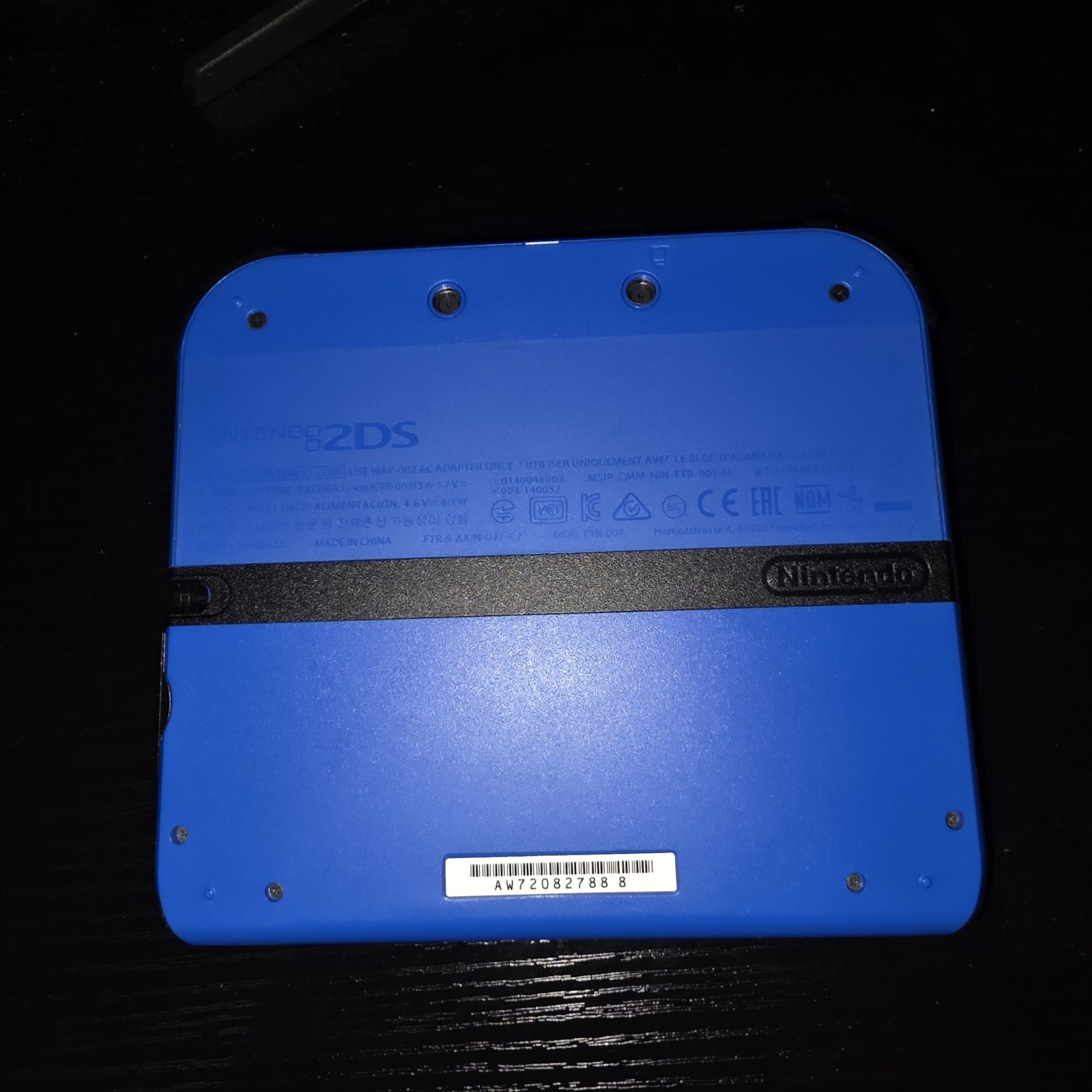 Nintendo 2DS Handheld System Blue