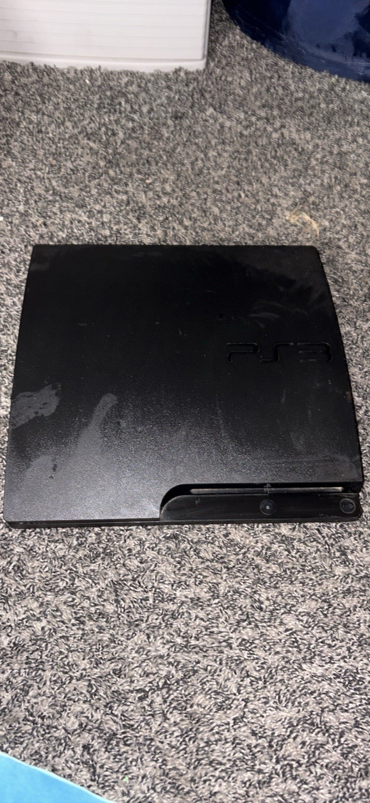 Sony PlayStation 3 PS3 Slim 120GB Console Black HDMI Blu-Ray 1080p NTSC
