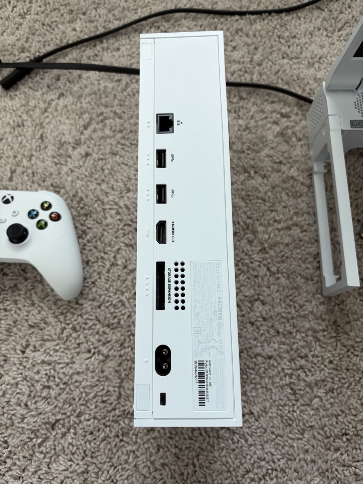 Xbox Series S 512GB Console w/ Controller, Attachable Monitor And PC Controller