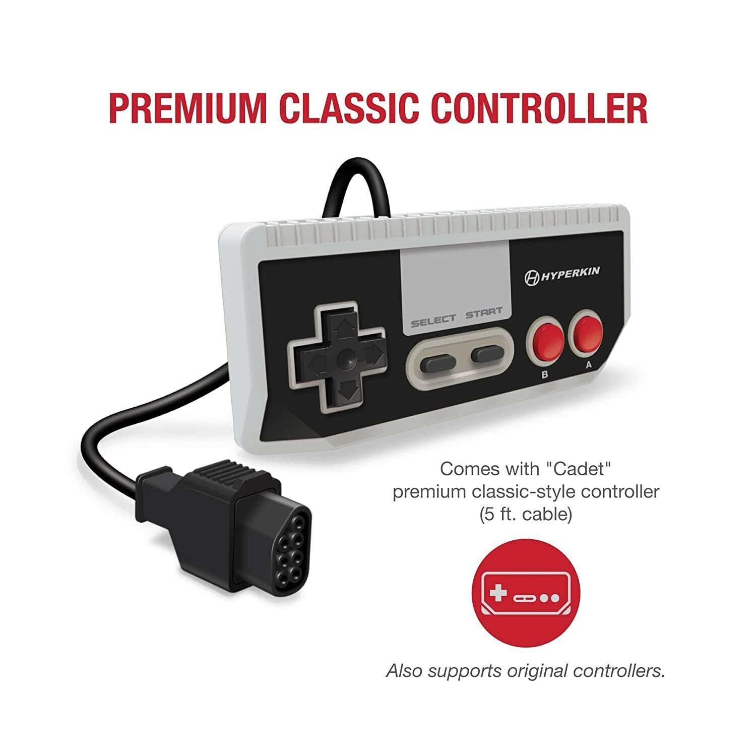 Hyperkin RetroN 1 AV Gaming Console For NES Games – Grey Model **BRAND NEW**