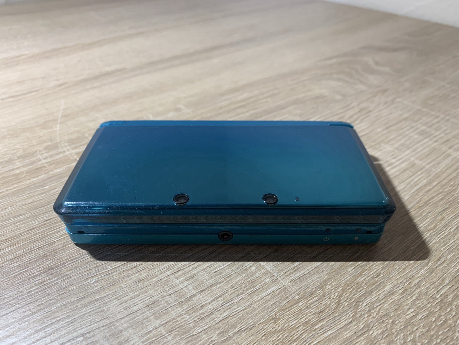 0947 Nintendo 3DS Aqua Blue Good TESTED