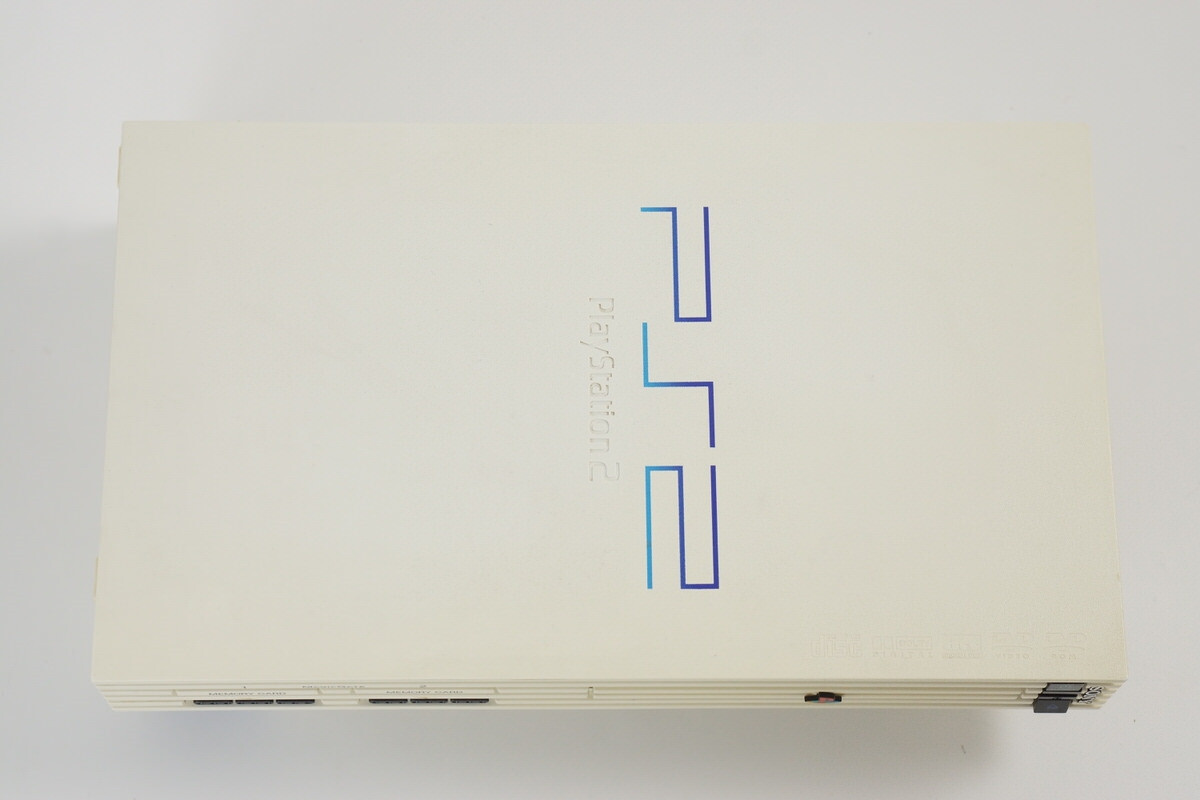 PS2 CERAMIC WHITE Console SCPH-50000 CW Tested System Playstation 2 NTSC-J 9501
