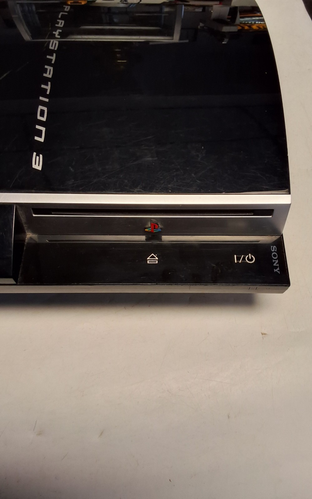 Playstation 3 Console Fat Model CECHP01, Power Hdmi Cables, And Controller