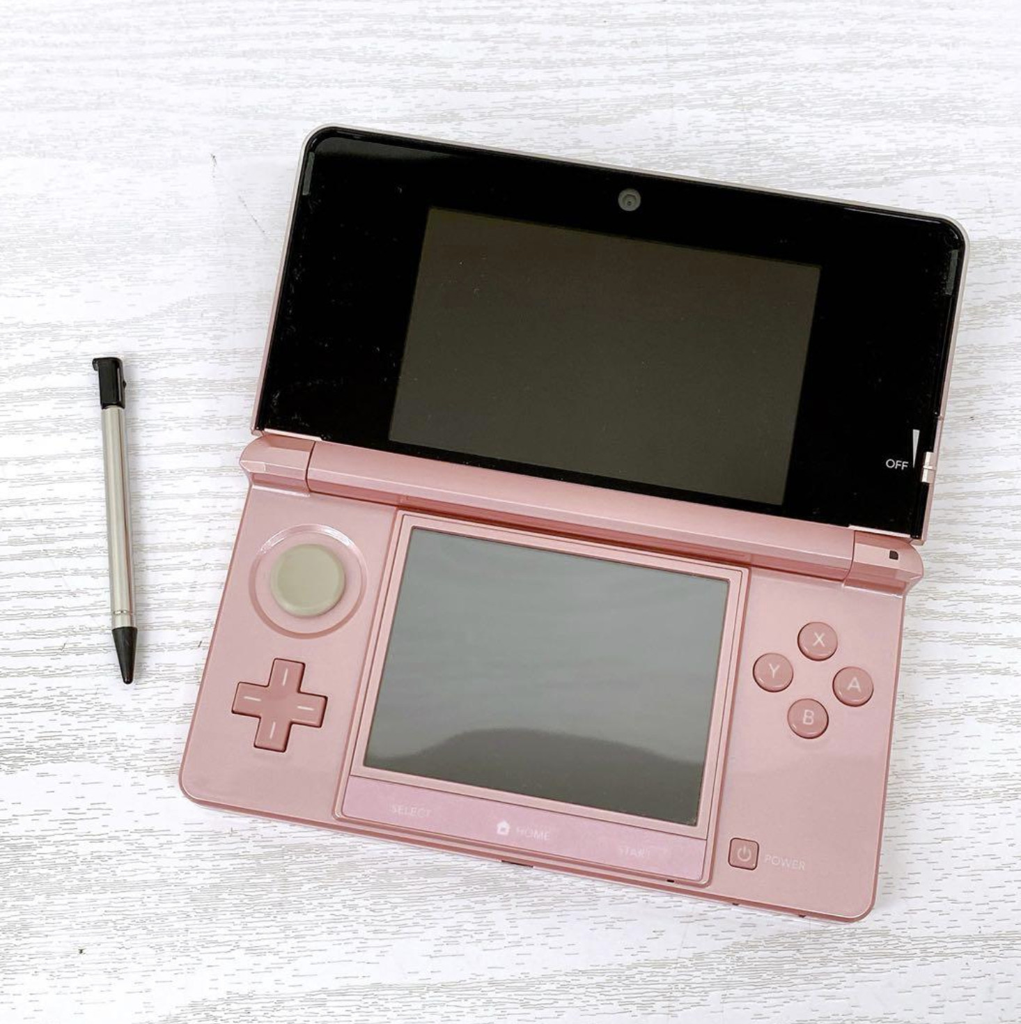 Nintendo 3DS Misty Pink Console Handheld System Japanese Condition Good