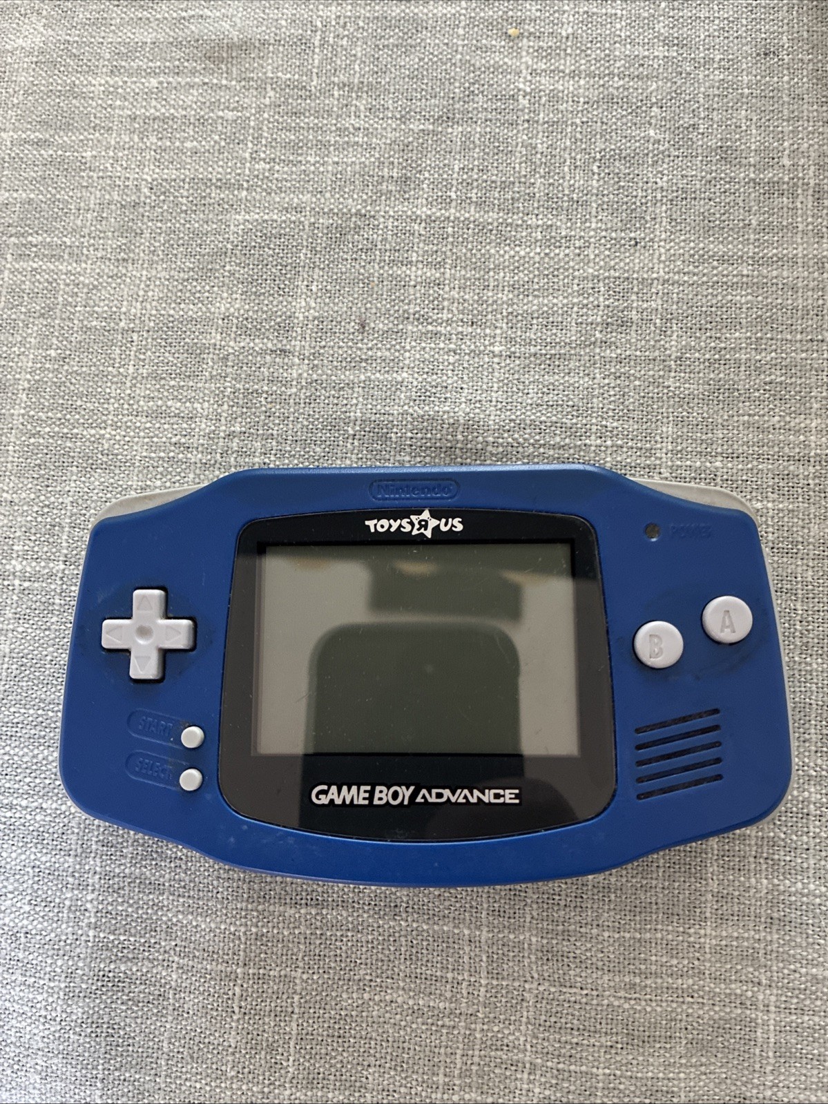 Game Boy Advance Toys R Us Blue & White Tested & Works