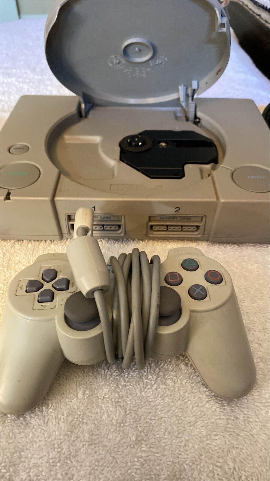 Sony PlayStation 1 Gray Console (SCPH-5501) vintage 1997