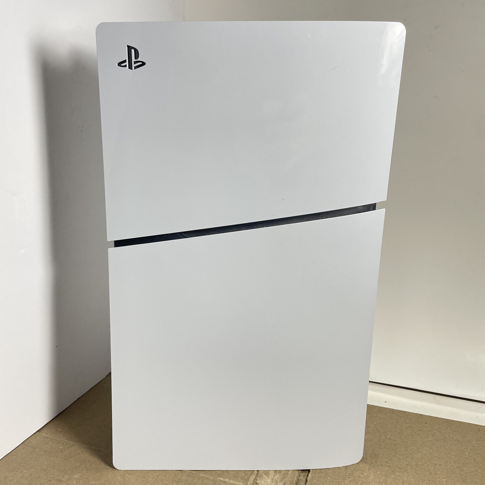 Sony PS5 PlayStation 5 Slim White Disc Edition 1 TB CFI-2015 w/ Two Controllers!