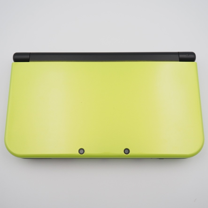 [EXC] New Nintendo 3DS XL LL lime Black Console Stylus Tested Japanese ver