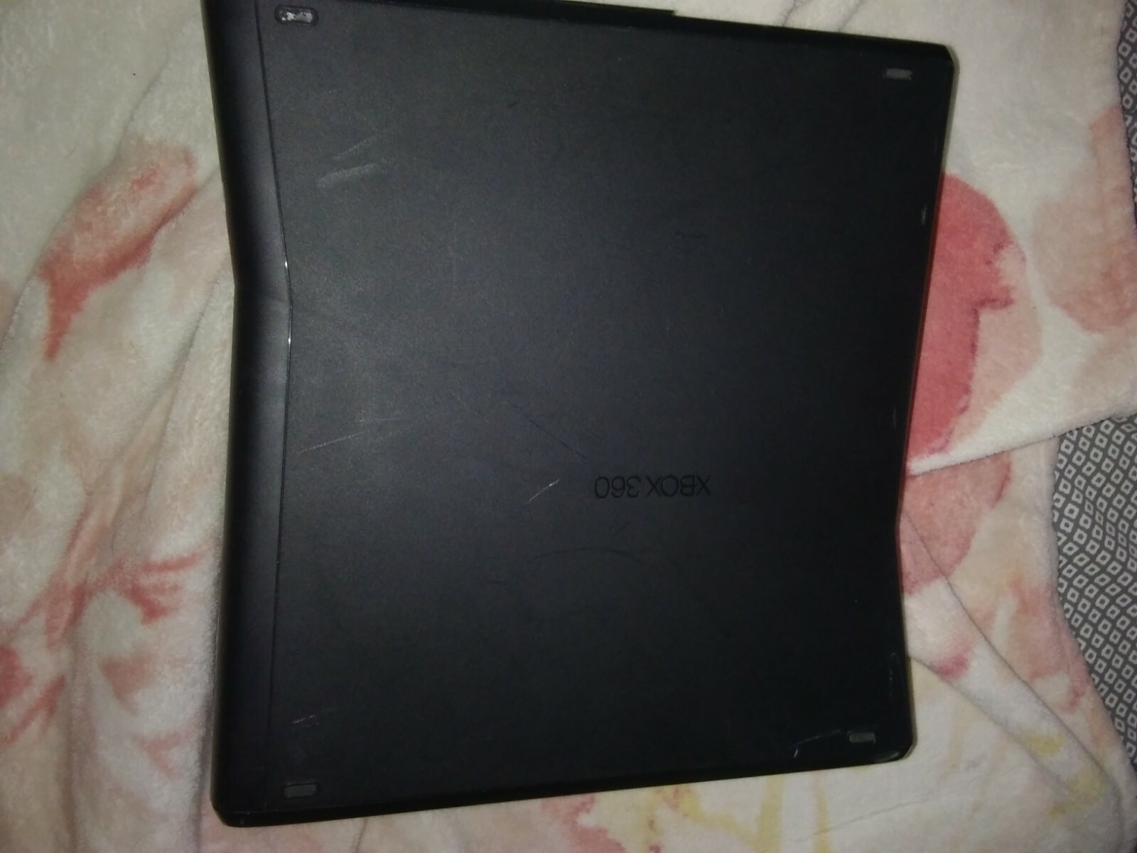 Microsoft xbox 360 black console used perfect shape