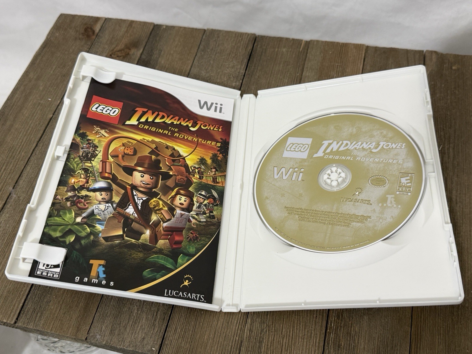 Nintendo Wii Console, Motionplus Controller, Indiana Jones – Bundle – Tested!