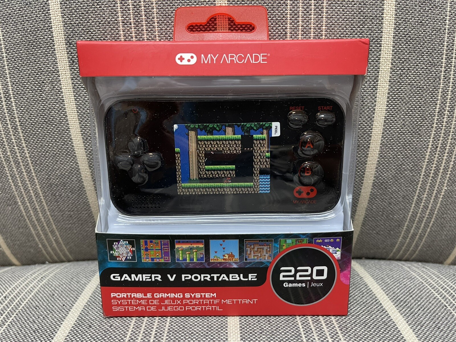 My Arcade – Gamer V Portable Handheld Game System DGUN2573 220 Games NEW SEALED!