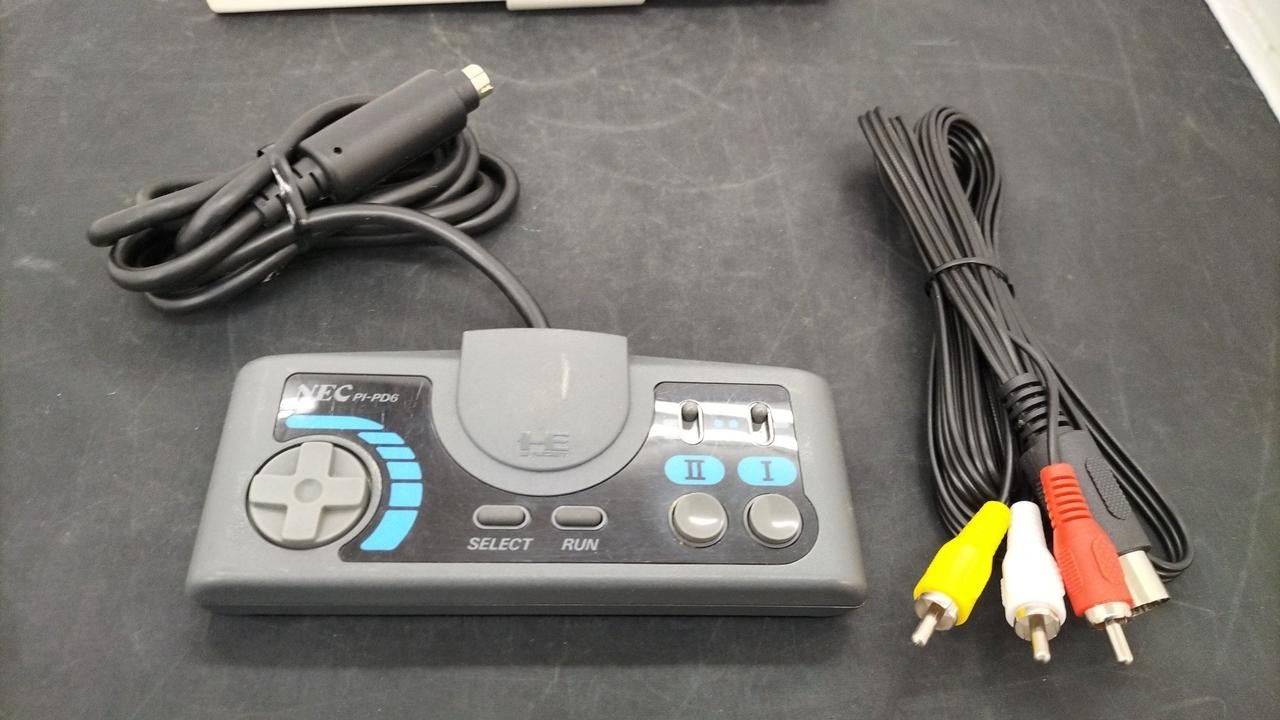 PC Engine (with AV Booster) Model PI TG001 NEC