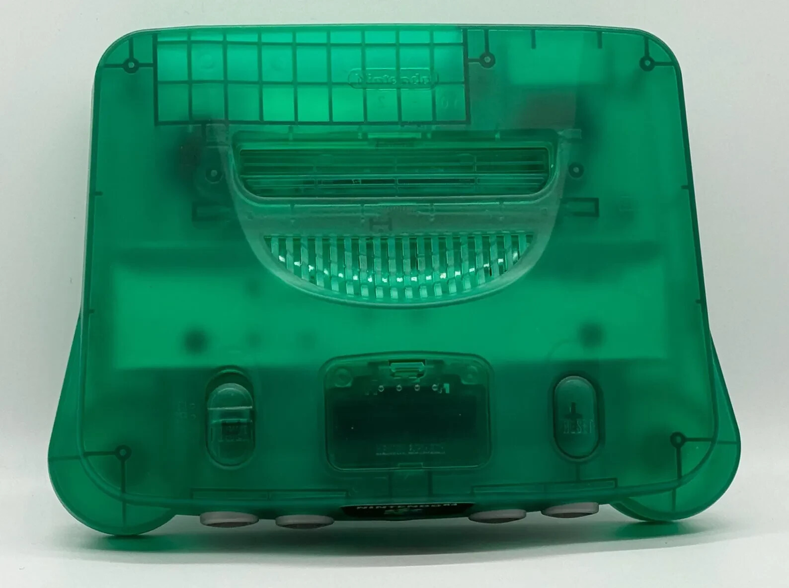 NEW Nintendo 64 N64 Limited Clear Emerald Green Custom Multi-Color LED Rare