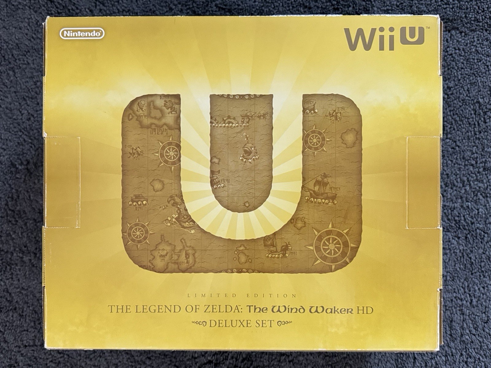 Nintendo Wii U Zelda Wind Waker Edition – Near Mint Complete Box