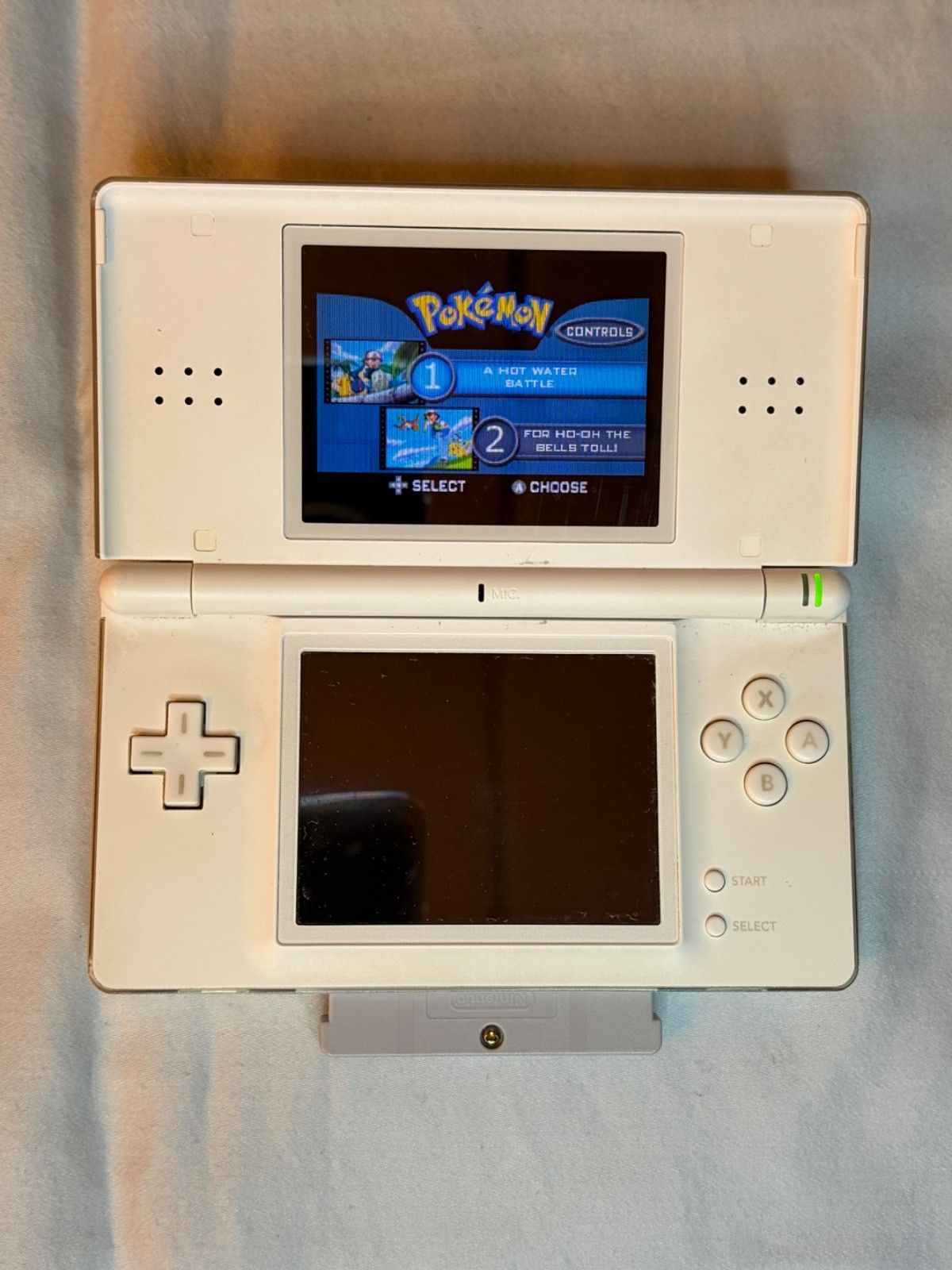 Nintendo DS Lite Polar White With Charger And Box