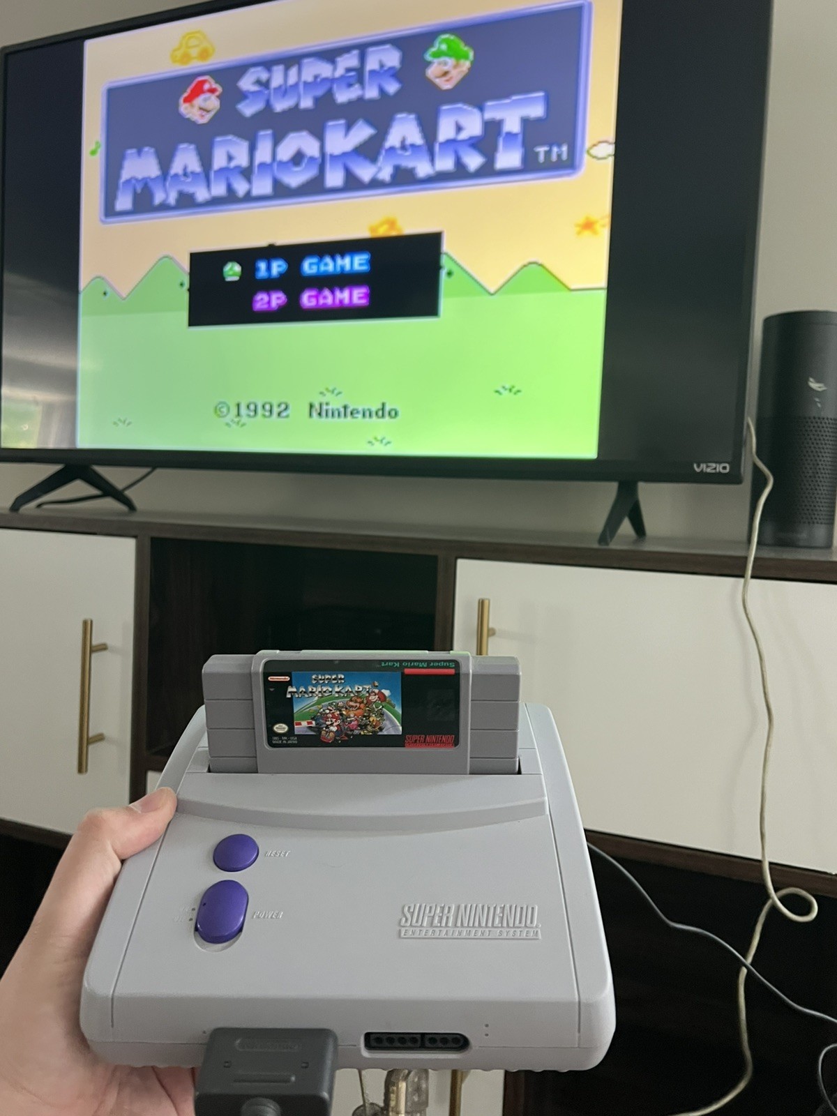 SNES Jr Console Tested and Working With 2 Controllers