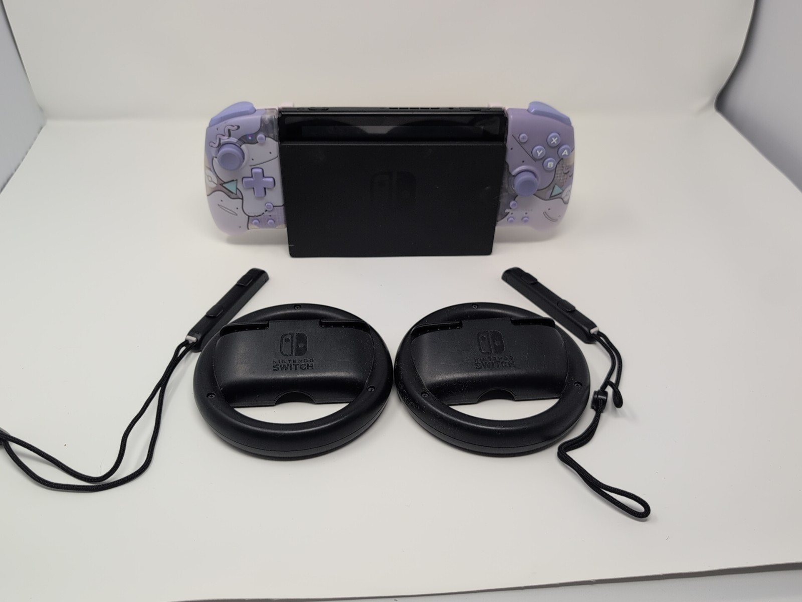 Nintendo Switch HAC-001(-01) 32GB Console with Custom Hori Joy‑Con & OG Box