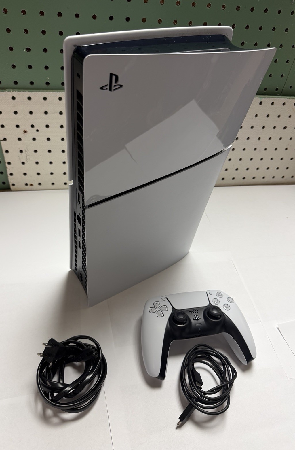 Sony PlayStation 5 Slim Console Digital Edition (White) 1TB Model CFI-2015