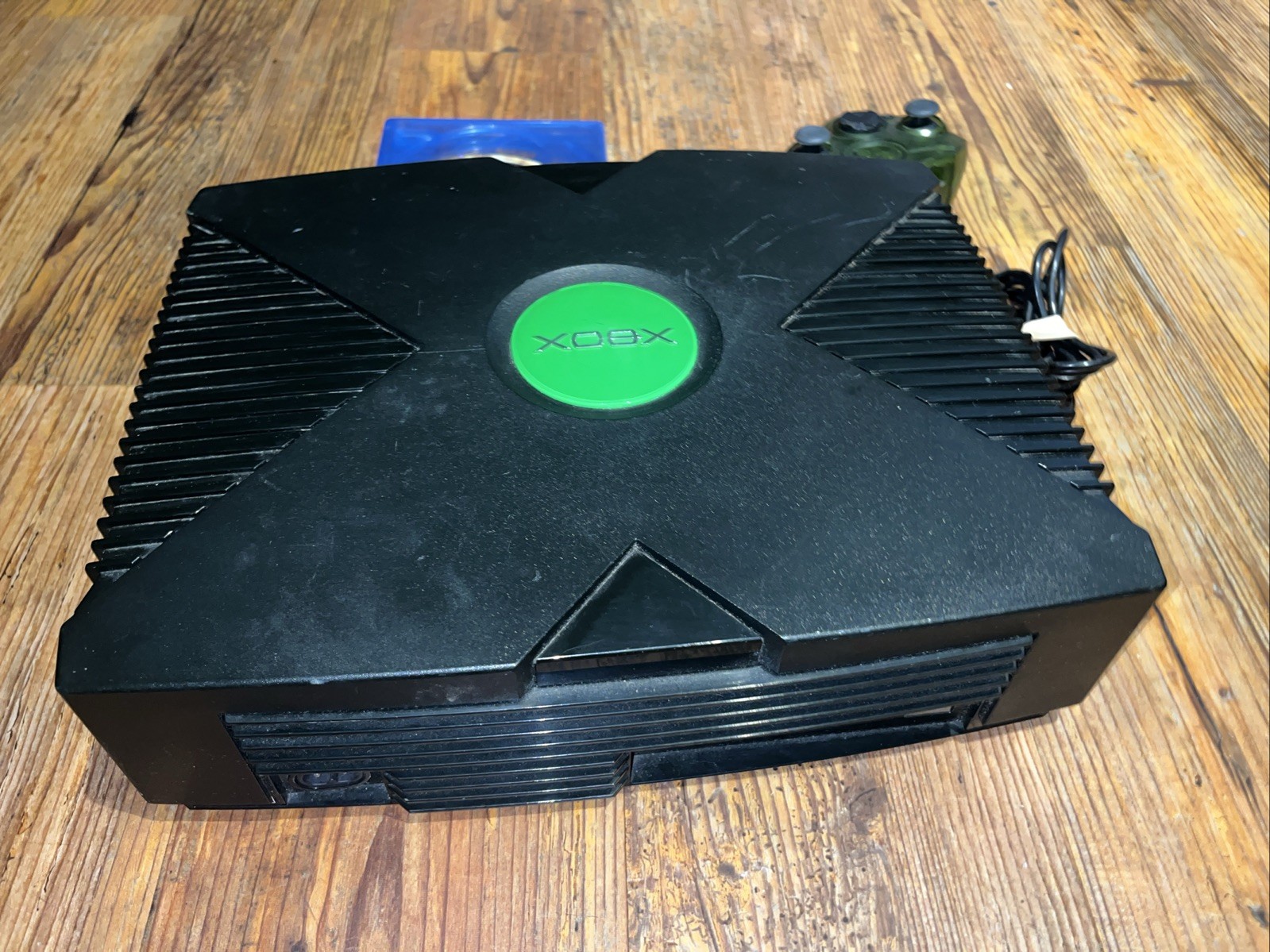 Microsoft Original Xbox Classic OG Console Controller Game For Parts Or Repair