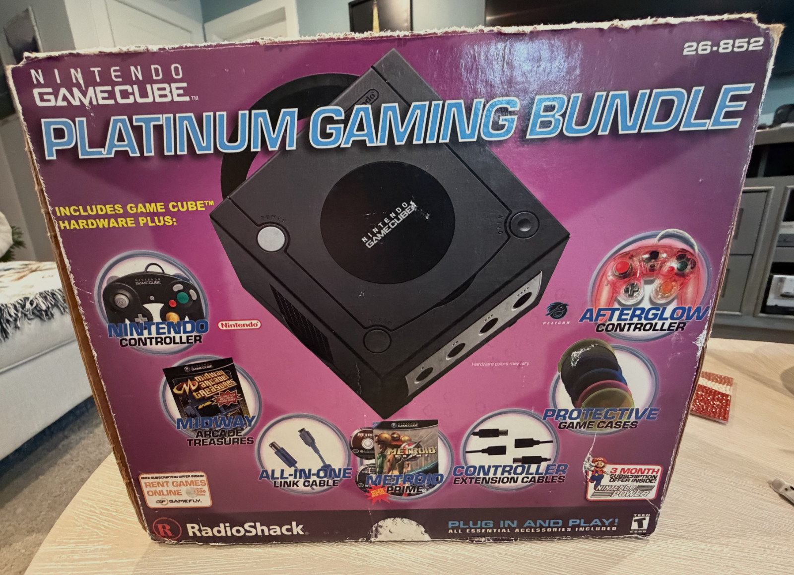 Gamecube platinum gaming bundle radio shack