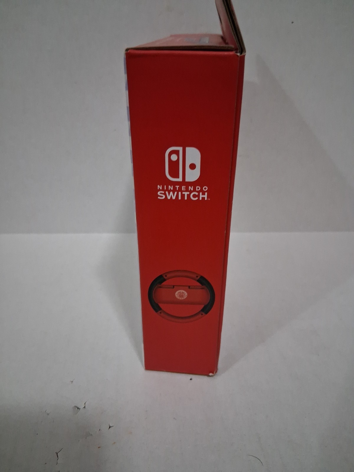 New Joy-Con Wireless Wheel for Nintendo Switch Mario Kart 8 Deluxe Hori Red