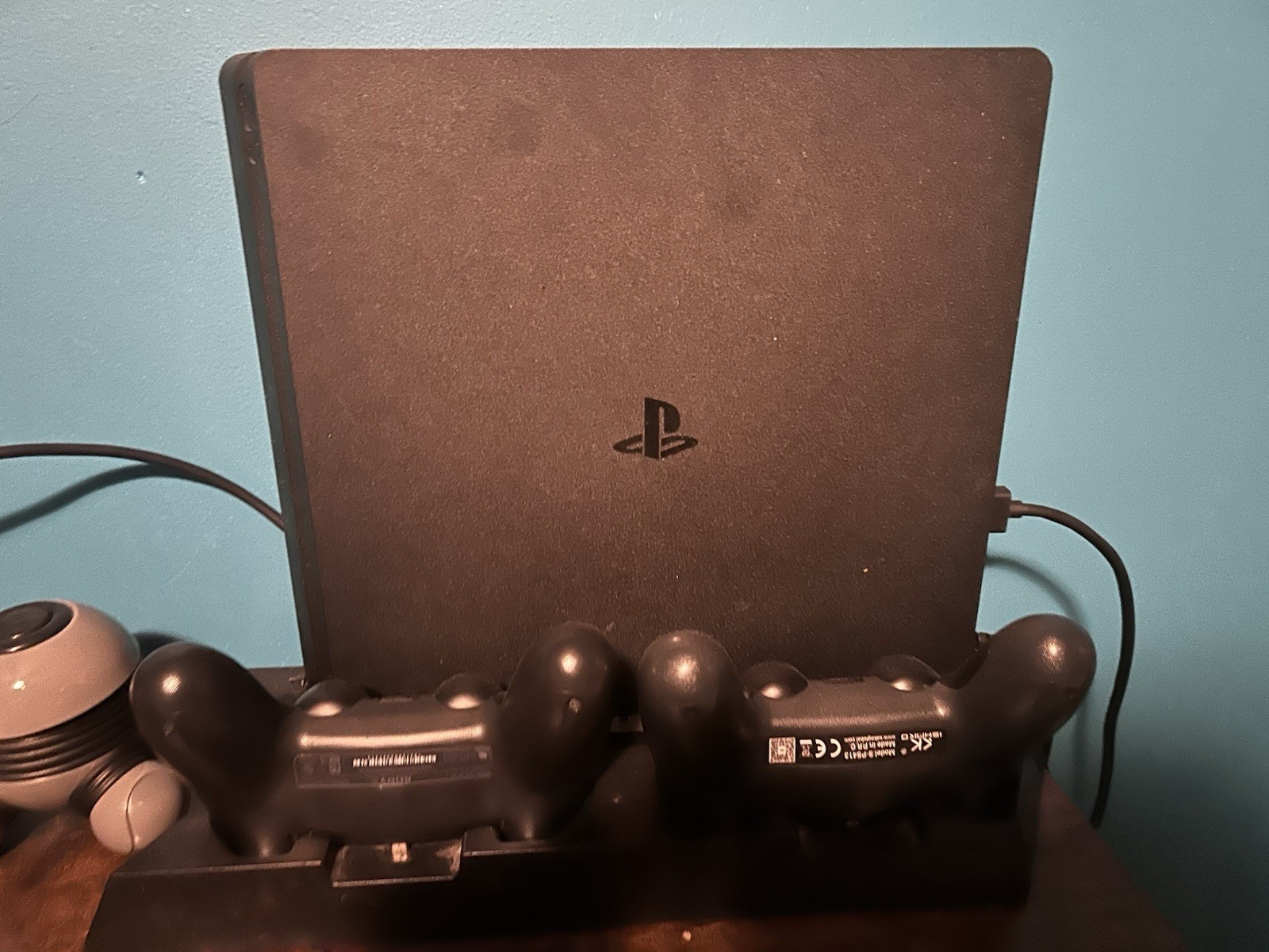 Sony PlayStation 2 Console – Black – 2 Controllers And Charging Dock